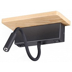 Бра с полкой odeon light woody 3868...